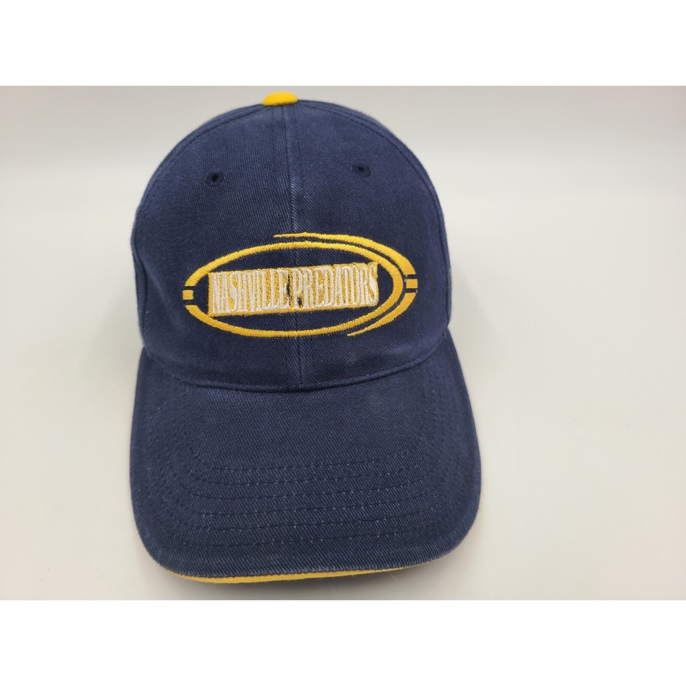 Youth Nashville Predators Annco Adjustable Hat Cap Kid Boy Girl NHL Hockey Blue‎